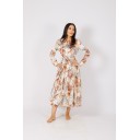 DESENLİ GÖMLEK ELBİSE BOHO LOVES ELİF MISIRLI